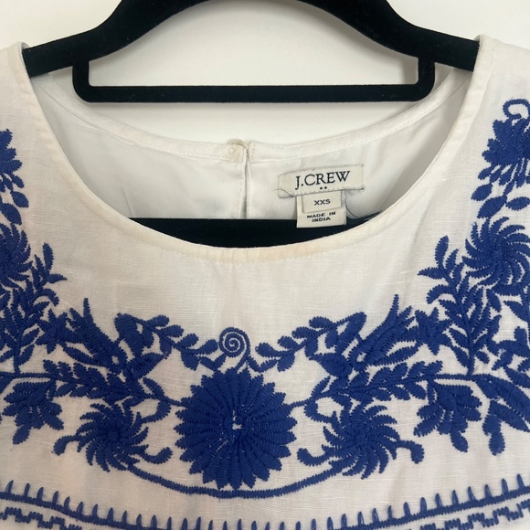 J. Crew Embroidered Shift Dress - Picture 3 of 3
